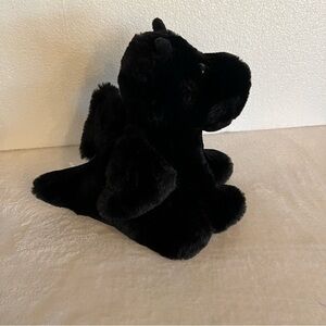 Black Dragon Books-A-Million Plush Stuffed Animal with Wings Super Soft